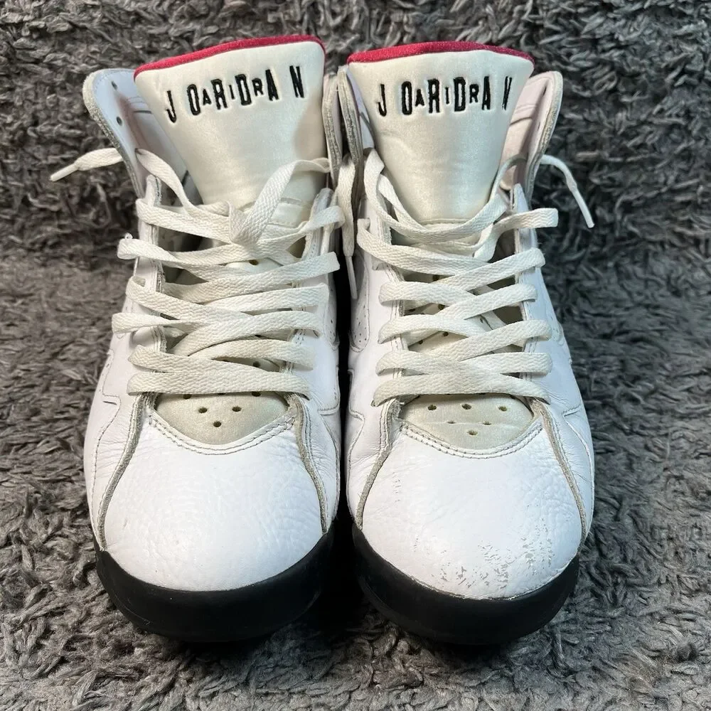 Air Jordan 7 Retro Cardinal 2022 Men's Sneakers Size 10
